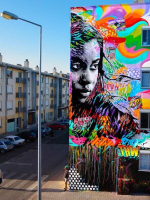 LOURES ARTE PUBLIC by Jo Di Bona Lisbonne 2017