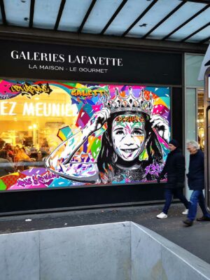 VITRINE CHEZ MEUNIER GALERIES LAFAYETTE by Jo Di Bona Paris 2024