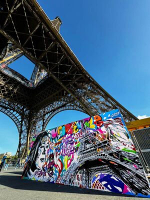 ANOUK GARNIER TOUR EIFFEL by Jo Di Bona, Paris 2024 - © photo by Greg Rouxel